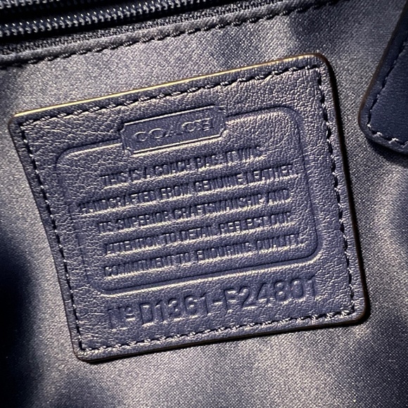 Coach PARK COLORBLOCK VIOLET (COACH F24801) SILVER/FRENCH BLUE MULTI - Picture 5 of 16